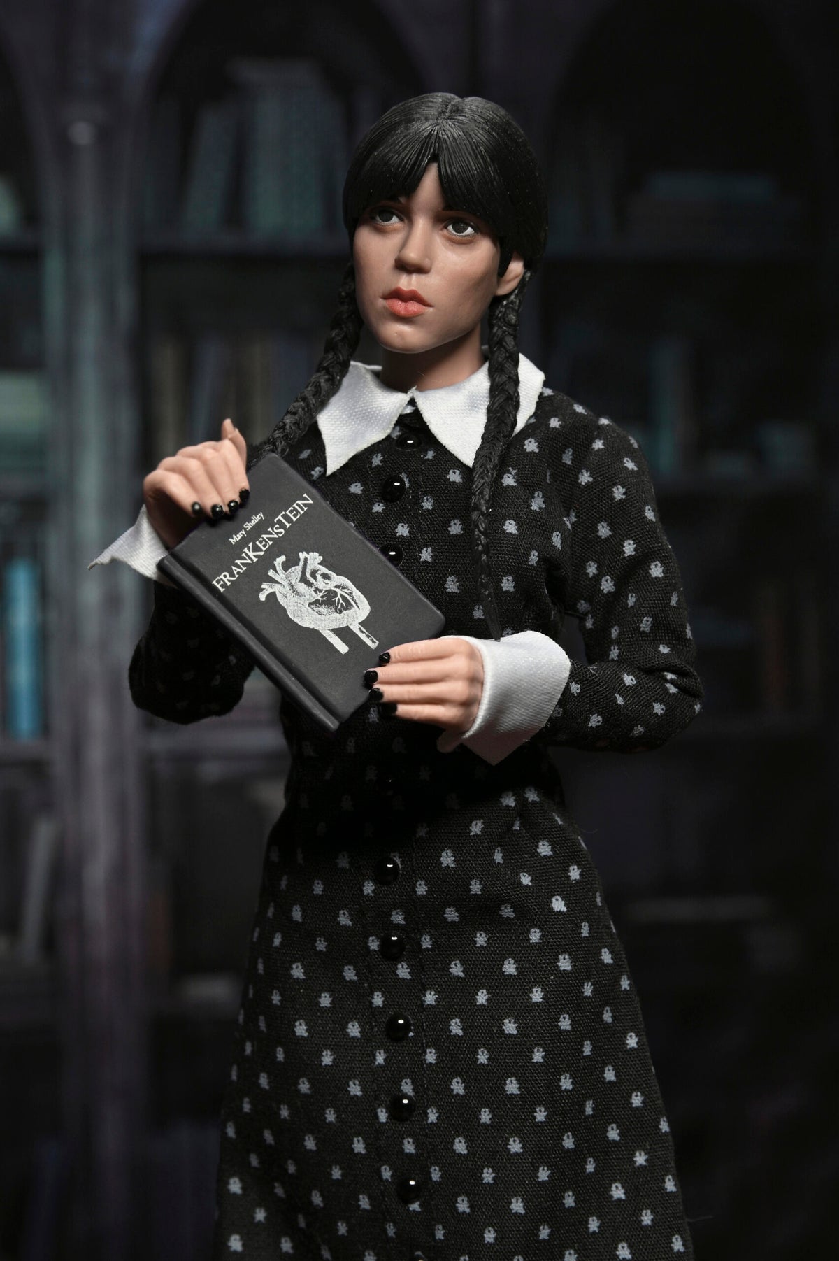 WEDNESDAY - WEDNESDAY ADDAMS (CLASSIC DRESS) 8" CLOTHED ACTION FIGURE