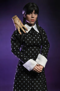 WEDNESDAY - WEDNESDAY ADDAMS (CLASSIC DRESS) 8" CLOTHED ACTION FIGURE - Side