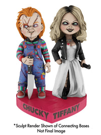 CHUCKY BRIDE OF CHUCKY - TIFFANY HEAD KNOCKER (HEART CONNECT BASE) - Side