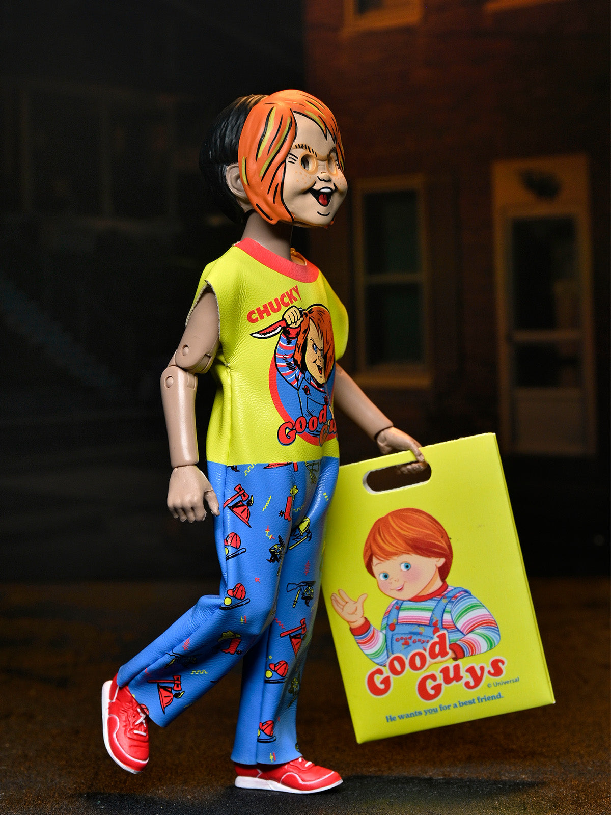 BEN COOPER X CHILD'S PLAY 2 6" CLOTHED FIGURE - CHUCKY COSTUME FIGURE