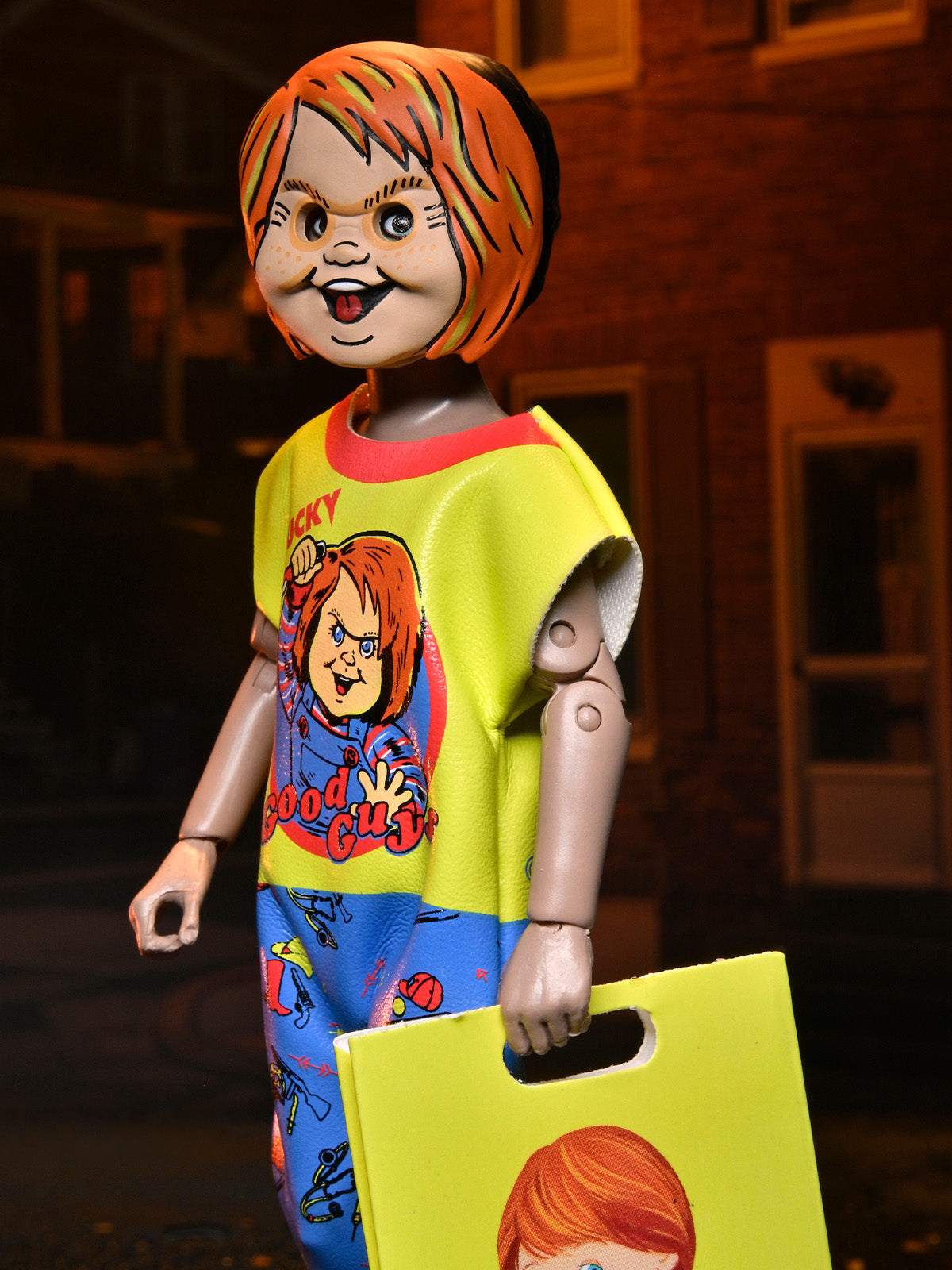 BEN COOPER X CHILD'S PLAY 2 6" CLOTHED FIGURE - CHUCKY COSTUME FIGURE - Back