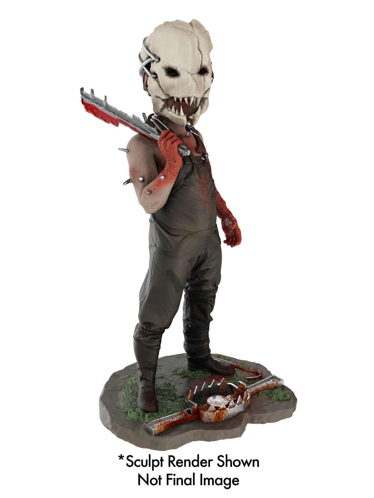 DEAD BY DAYLIGHT - TRAPPER HEAD KNOCKER - Back