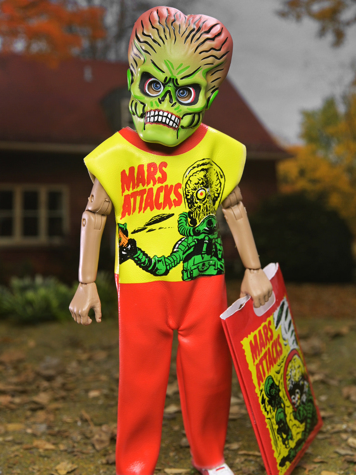 BEN COOPER X MARS ATTACKS MARTIAN 6" CLOTHED COSTUME FIGURE - Back