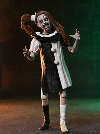 TERRIFIER - ULTIMATE ART THE CLOWN &amp; LITTLE PALE GIRL 2 PACK - 7" SCALE ACTION FIGURES