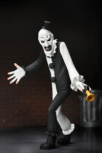 TERRIFIER - TOONY TERRORS ART THE CLOWN 6" SCALE ACTION FIGURE - Packaging
