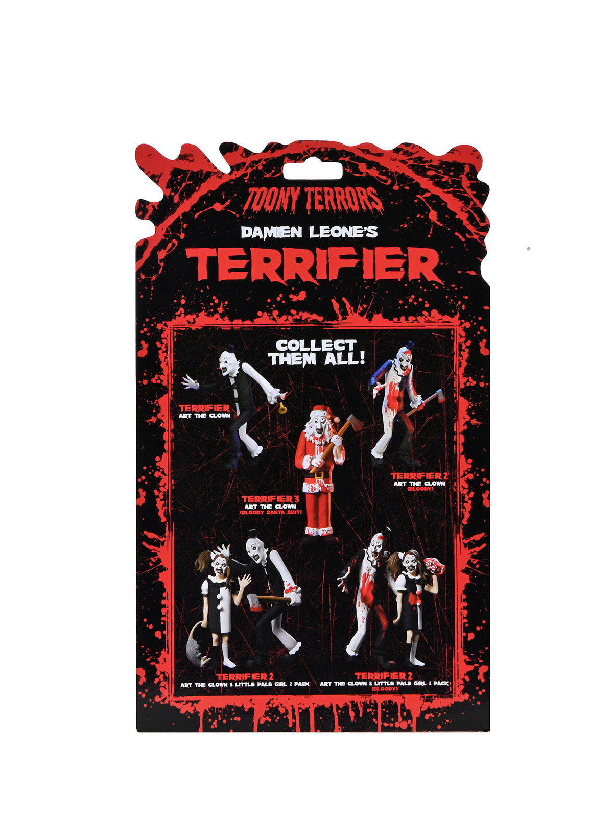 TERRIFIER - ART THE CLOWN SANTA SUIT (BLOODY VERSION) 6" SCALE FIGURE TOONY TERRORS