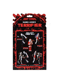 TERRIFIER - ART THE CLOWN SANTA SUIT (BLOODY VERSION) 6" SCALE FIGURE TOONY TERRORS