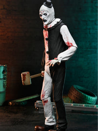 TERRIFIER - ULTIMATE ART THE CLOWN (BLOOD SPLATTERED) - 7" SCALE ACTION FIGURE - Side