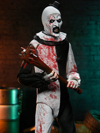 TERRIFIER - ULTIMATE ART THE CLOWN (BLOOD SPLATTERED) - 7" SCALE ACTION FIGURE