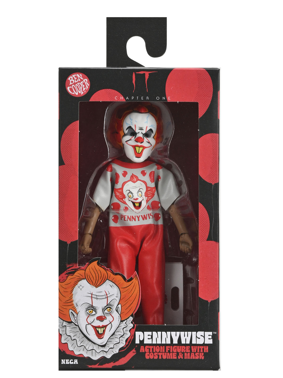 BEN COOPER X IT (2017) 6" CLOTHED FIGURE - PENNYWISE