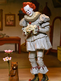 WELCOME TO DERRY ULTIMATE BOB GREY AS PENNYWISE 7" SCALE ACTION FIGURE