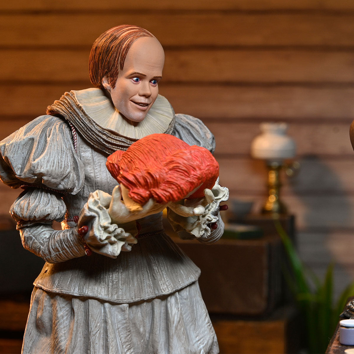 WELCOME TO DERRY ULTIMATE BOB GREY AS PENNYWISE 7" SCALE ACTION FIGURE - Packaging