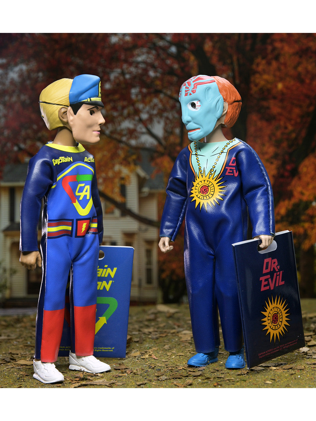 BEN COOPER X CAPTAIN ACTION - DR EVIL 6" CLOTHED COSTUME FIGURE - Packaging