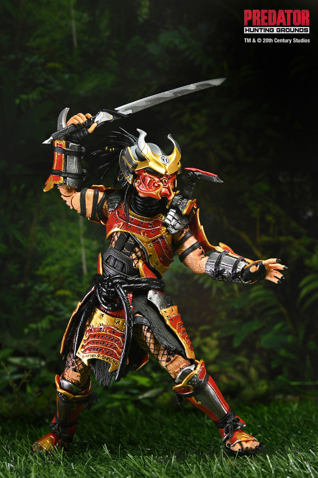 PREDATOR HUNTING GROUNDS - ULTIMATE SAMURAI PREDATOR 7" SCALE ACTION FIGURE - Packaging