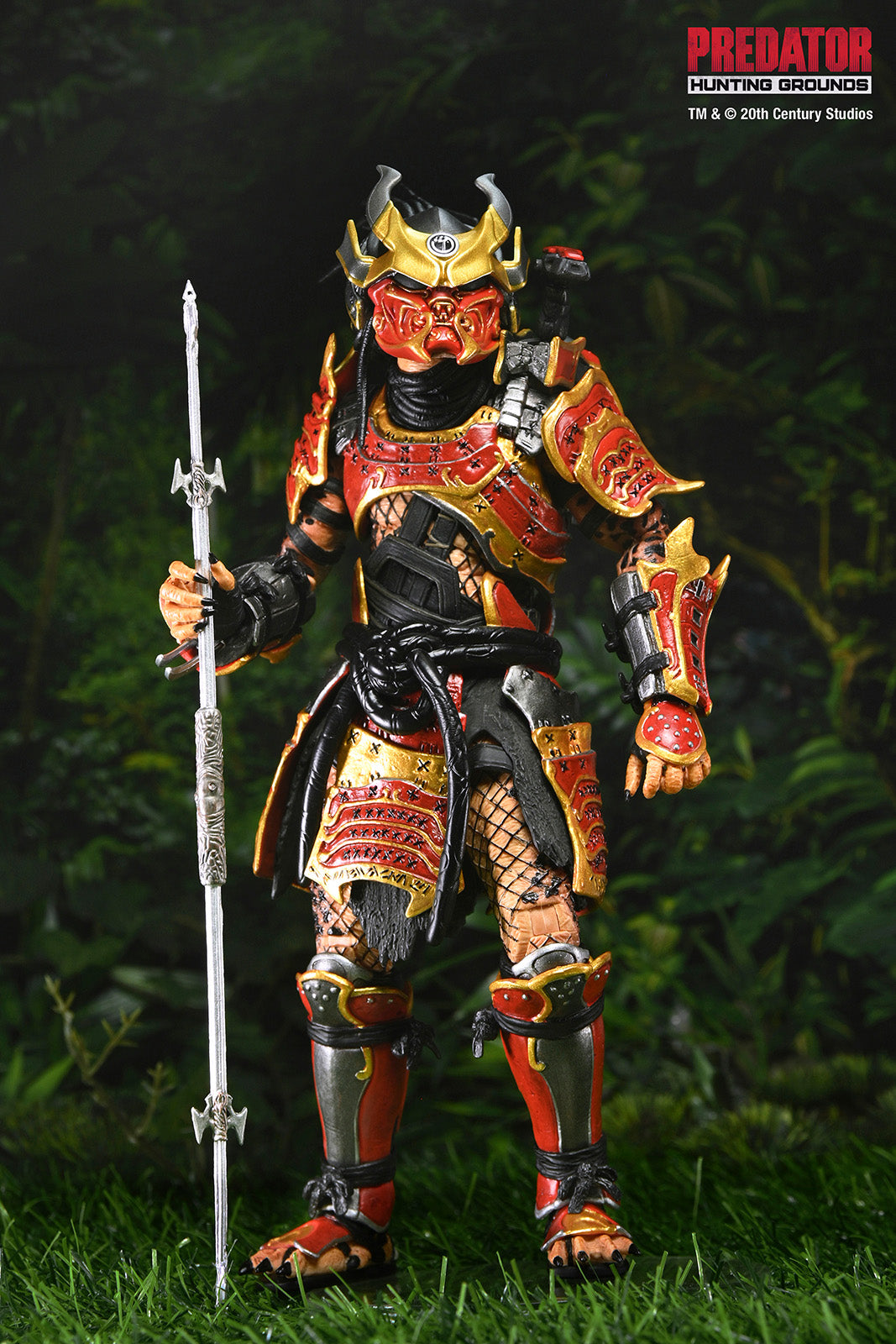PREDATOR HUNTING GROUNDS - ULTIMATE SAMURAI PREDATOR 7" SCALE ACTION FIGURE - Back
