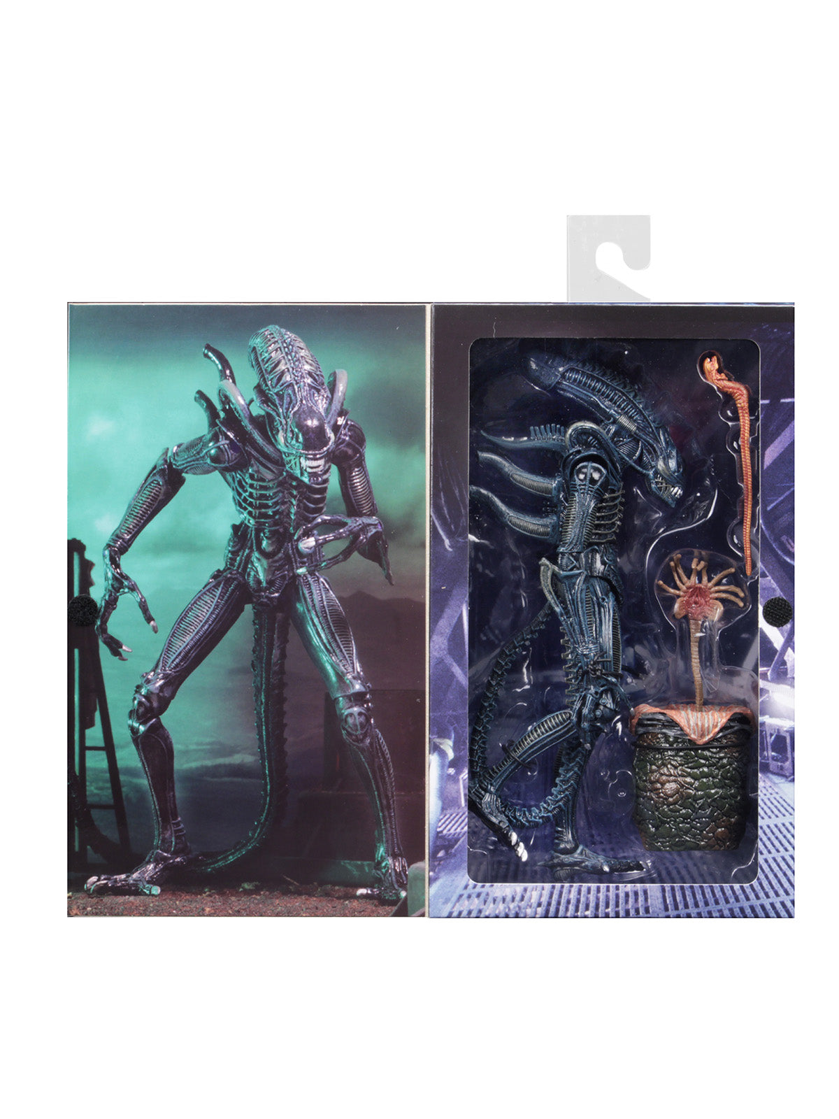 ALIENS ULTIMATE ALIENS WARRIOR (1986) BLUE - 7" SCALE ACTION FIGURE