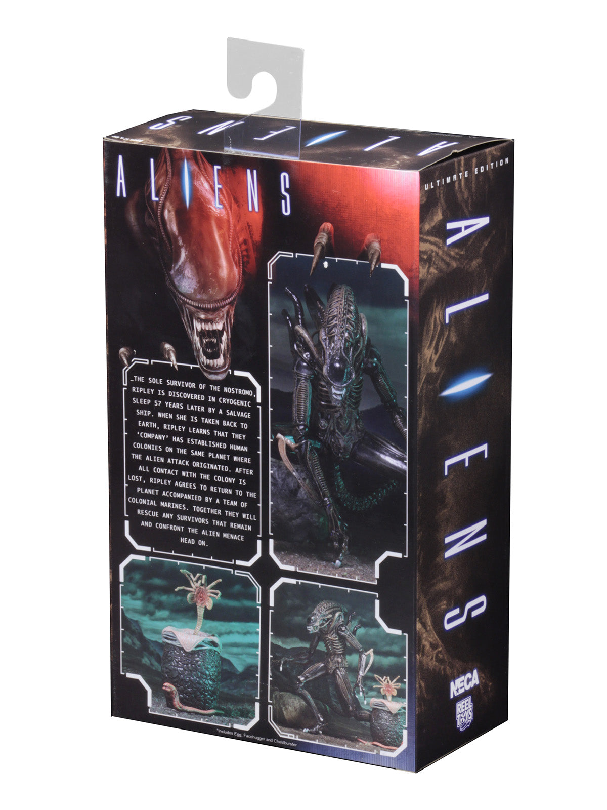 ALIENS ULTIMATE ALIENS WARRIOR (1986) BROWN - 7" SCALE ACTION FIGURE