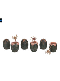 ALIENS 40TH ANNIVERSARY CARTON OF 6 ALIEN EGGS - ACCESSORY PACK - Back