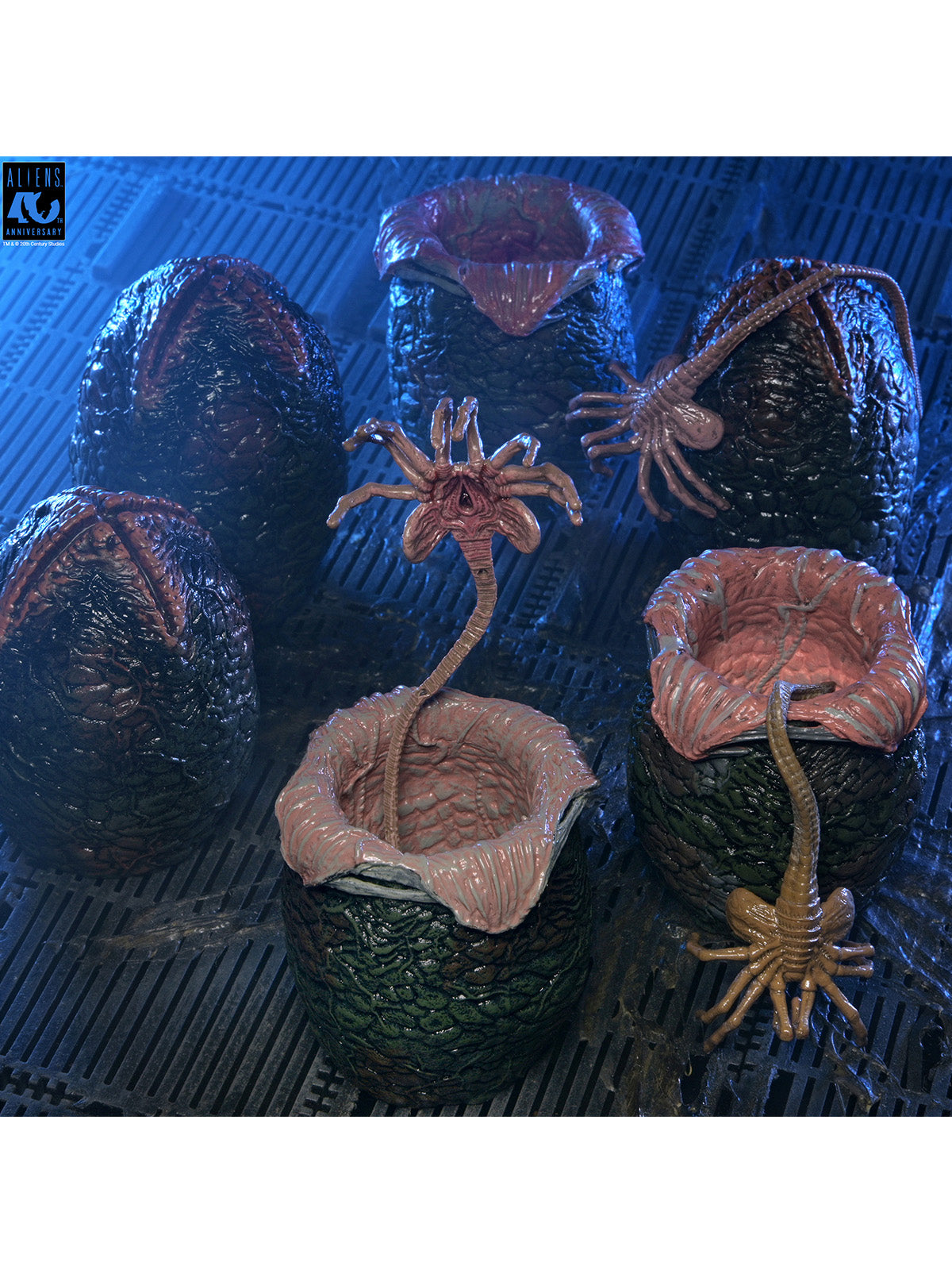 ALIENS 40TH ANNIVERSARY CARTON OF 6 ALIEN EGGS - ACCESSORY PACK - Packaging