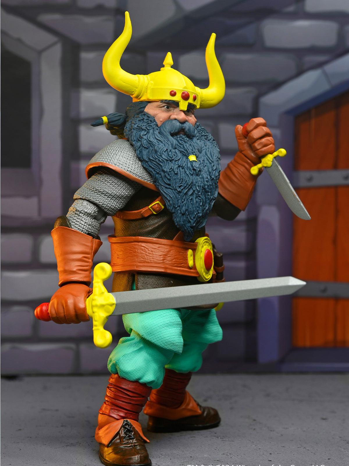 DUNGEONS &amp; DRAGONS - ELKHORN 50TH ANNIVERSARY 7" SCALE ACTION FIGURE - Side