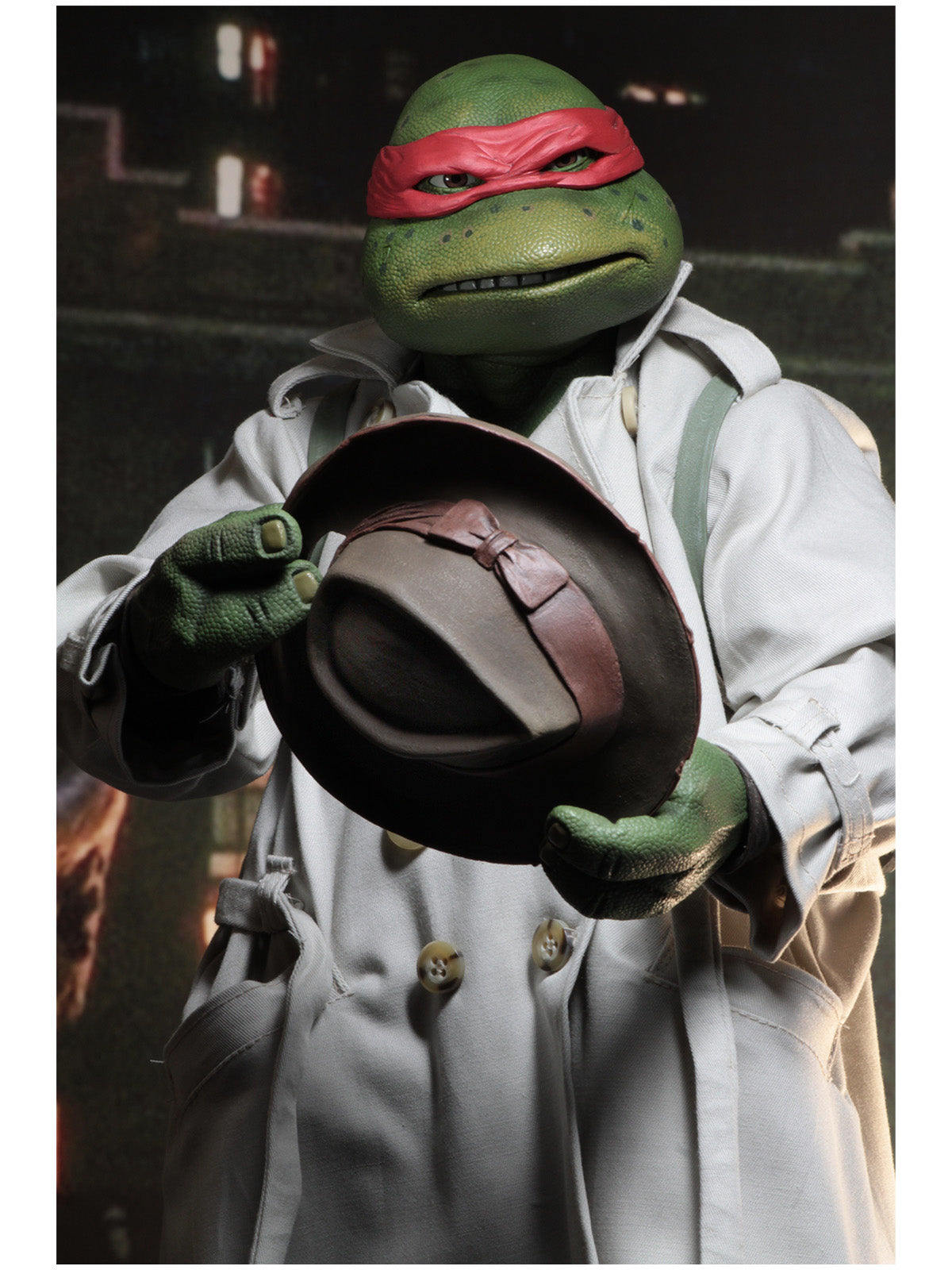 TMNT (1990 MOVIE) RAPHAEL DISGUISE - 1/4 SCALE ACTION FIGURE - Packaging