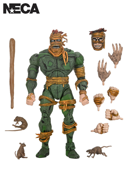 TMNT RAT KING (MIRAGE COMICS) 7" SCALE ACTION FIGURE - Front