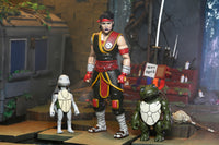 TMNT THE LAST RONIN - THE LOST YEARS CASEY MARIE WITH BABY ODYN &amp; UNO - 7" SCALE ACTION FIGURE - Back