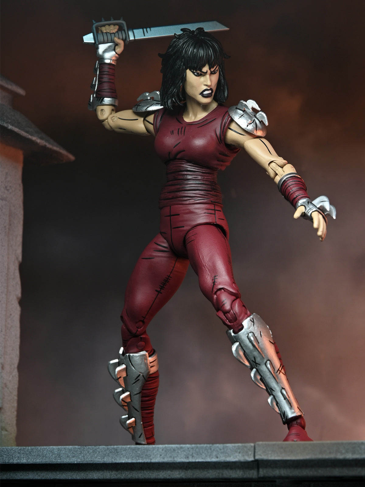 TMNT KARAI: CITY AT WAR (MIRAGE COMICS) 7" SCALE ACTION FIGURE - Packaging