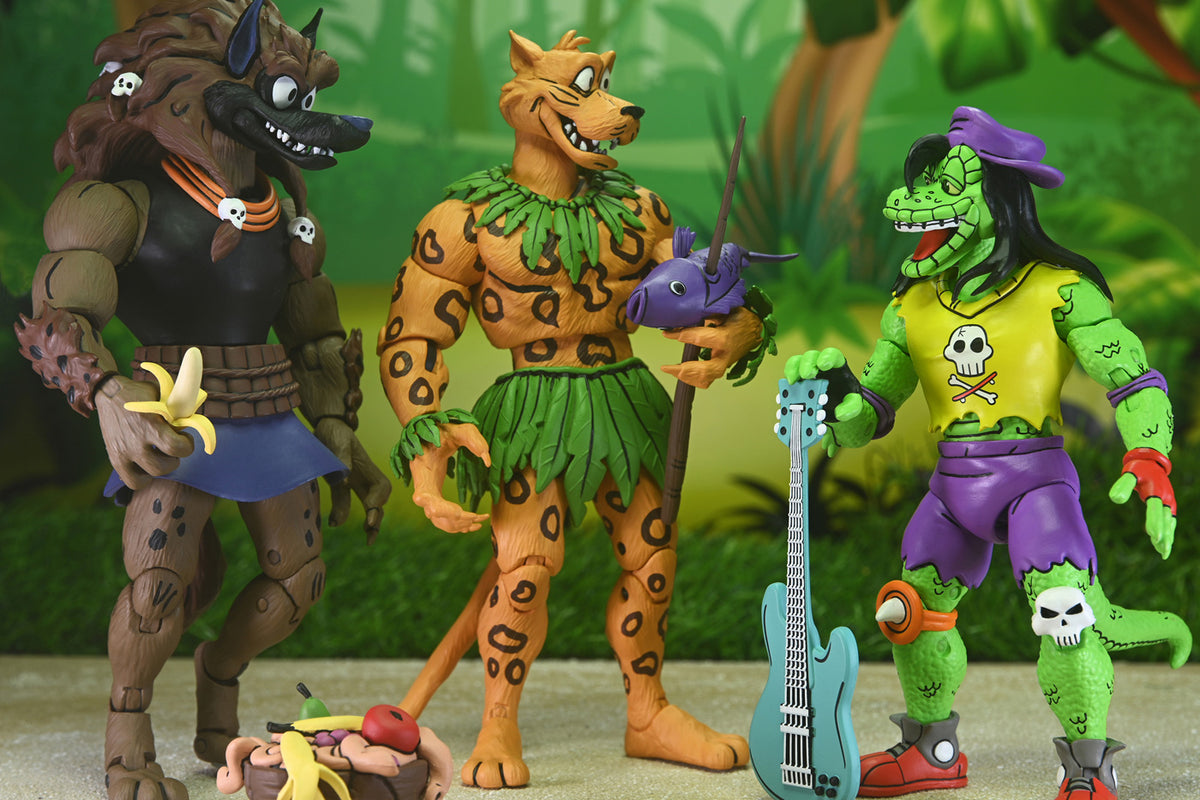 TMNT MONDO GECKO (ARCHIE COMICS) 7" SCALE ACTION FIGURE - Side