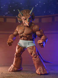 TMNT (MIRAGE COMICS) TRICERATON GLADIATOR - 7" SCALE ACTION FIGURE - Back