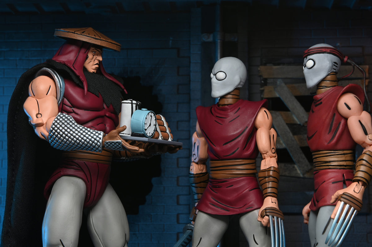 TMNT FOOT ASSASSIN CLASSIC COLOURS (MIRAGE COMICS) - 7" SCALE ACTION FIGURE