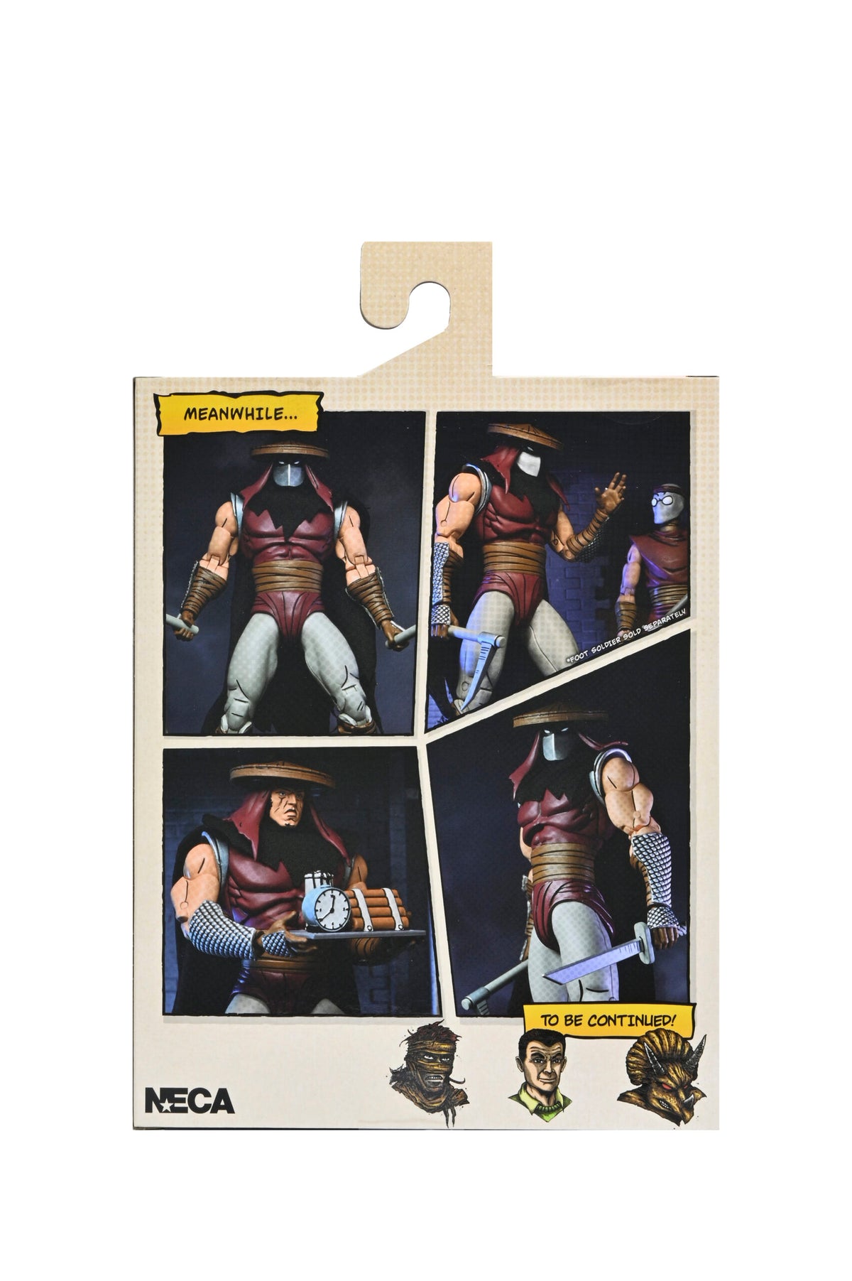 TMNT FOOT ASSASSIN CLASSIC COLOURS (MIRAGE COMICS) - 7" SCALE ACTION FIGURE
