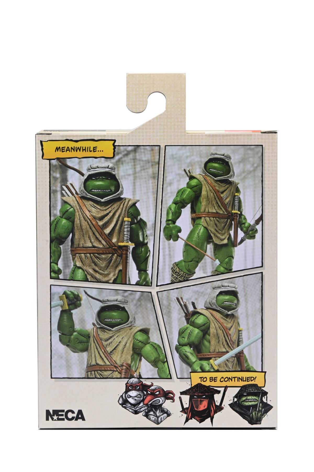 TMNT (MIRAGE COMICS) HUNTER LEO - 7" SCALE ACTION FIGURE - Side