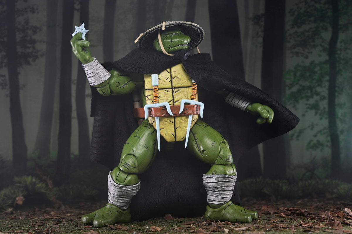 TMNT (MIRAGE COMICS) OLD MAN RAPHAEL - 7" SCALE ACTION FIGURE - Back