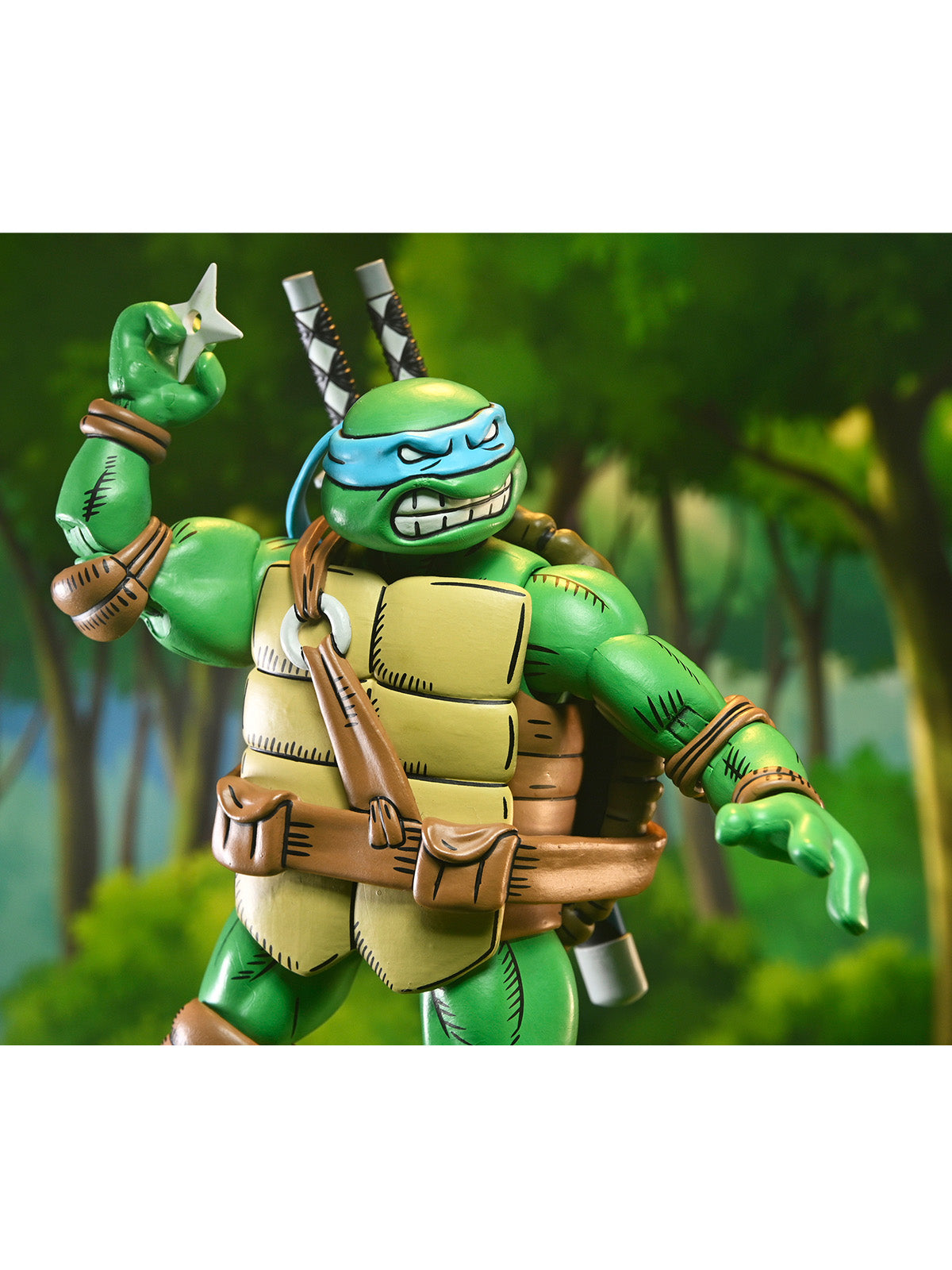 TMNT X USAGI YOJIMBO - ULTIMATE LEONARDO 7" SCALE ACTION FIGURE - Back