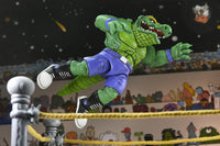 TMNT STUMP WRESTLING LEATHERHEAD (ARCHIE COMICS) 7" SCALE ACTION FIGURE