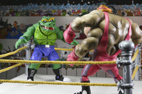 TMNT STUMP WRESTLING LEATHERHEAD (ARCHIE COMICS) 7" SCALE ACTION FIGURE - Side