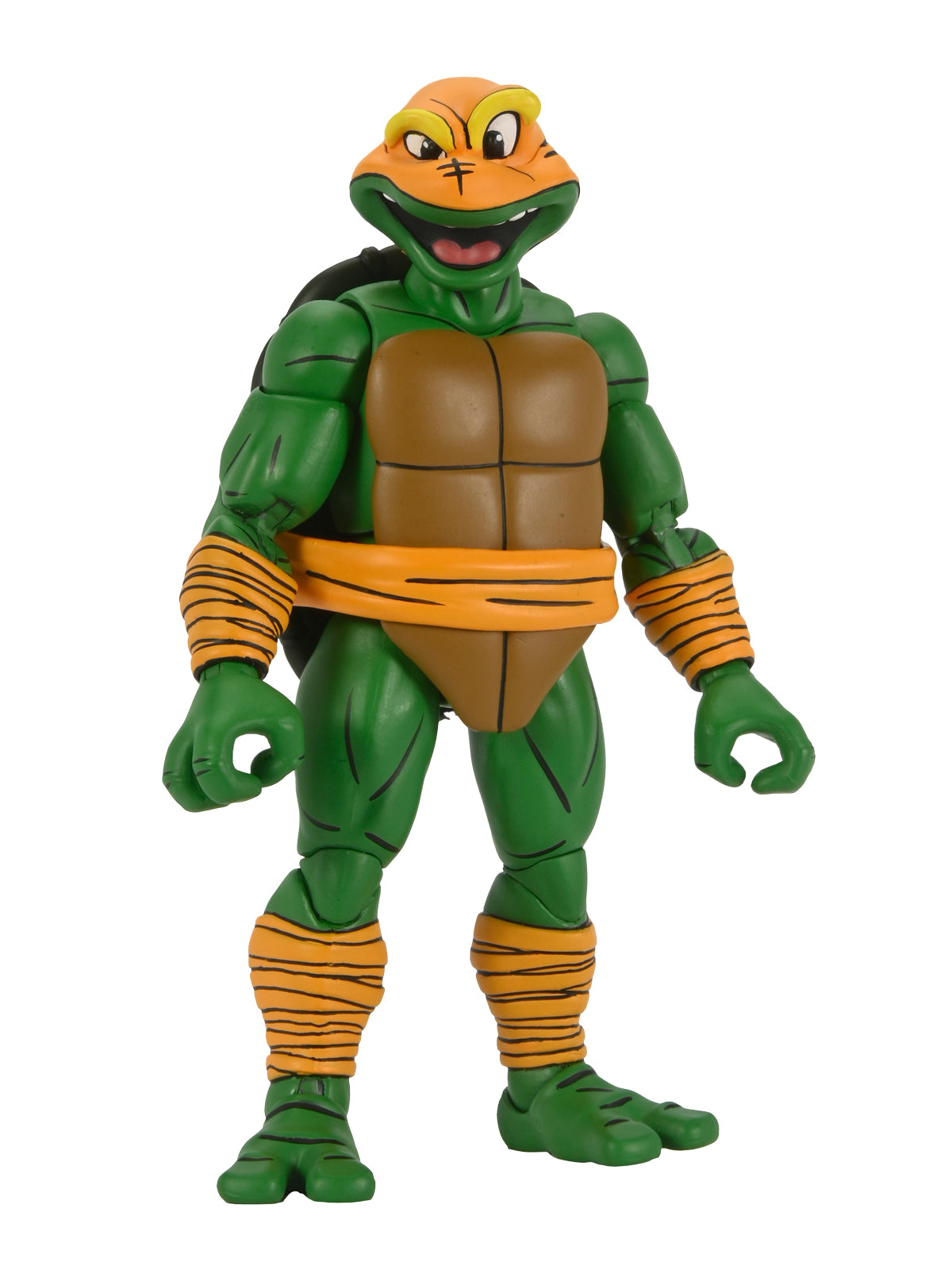 TMNT STUMP WRESTLING TURTLES 4 PACK (ARCHIE COMICS) 7" SCALE ACTION FIGURES - Packaging
