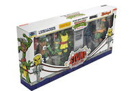 TMNT STUMP WRESTLING TURTLES 4 PACK (ARCHIE COMICS) 7" SCALE ACTION FIGURES