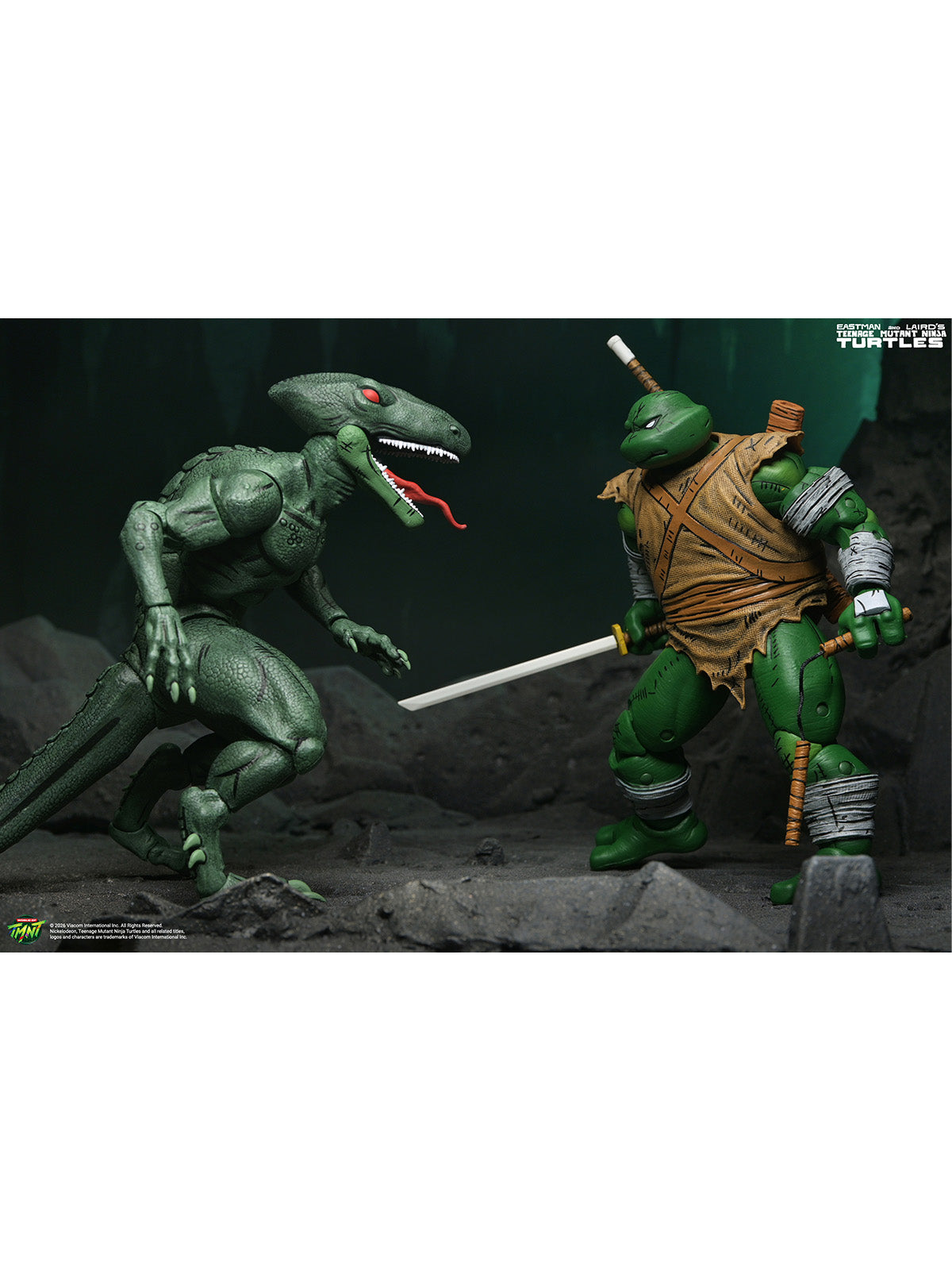 TMNT DAIMYO ORKAI &amp; RAPTOR (MIRAGE COMICS) - 7" SCALE ACTION FIGURES 2 PACK