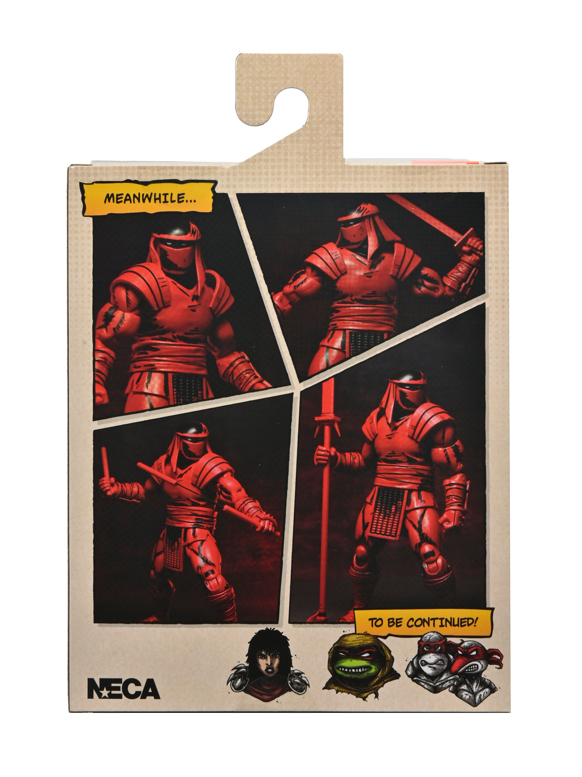 TMNT RED AND BLACK FOOT ENFORCER (MIRAGE COMICS) 7" SCALE ACTION FIGURE