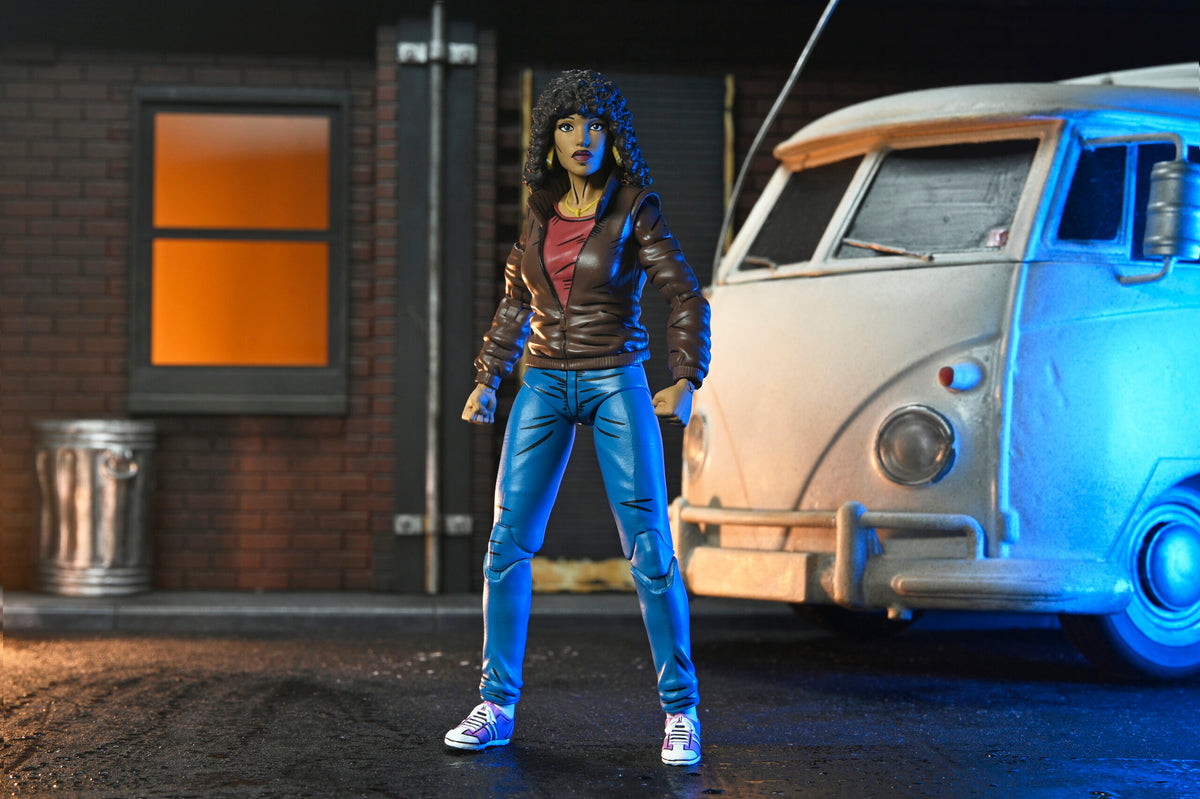 TMNT APRIL O'NEIL (MIRAGE COMICS) - 7" SCALE ACTION FIGURE - Back