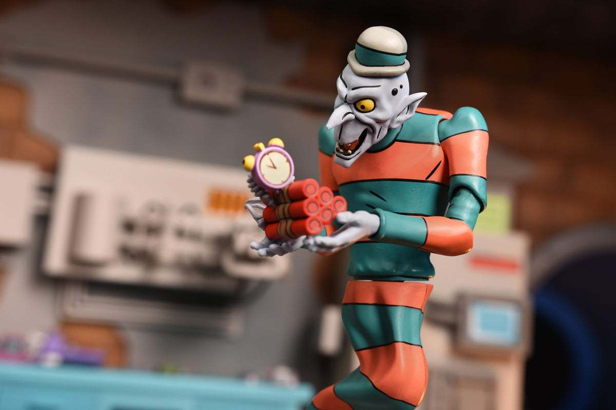 TMNT (CARTOON) CREEPY EDDIE &amp; SHIBANO-SAMA 2-PACK - 7" SCALE ACTION FIGURES - Side