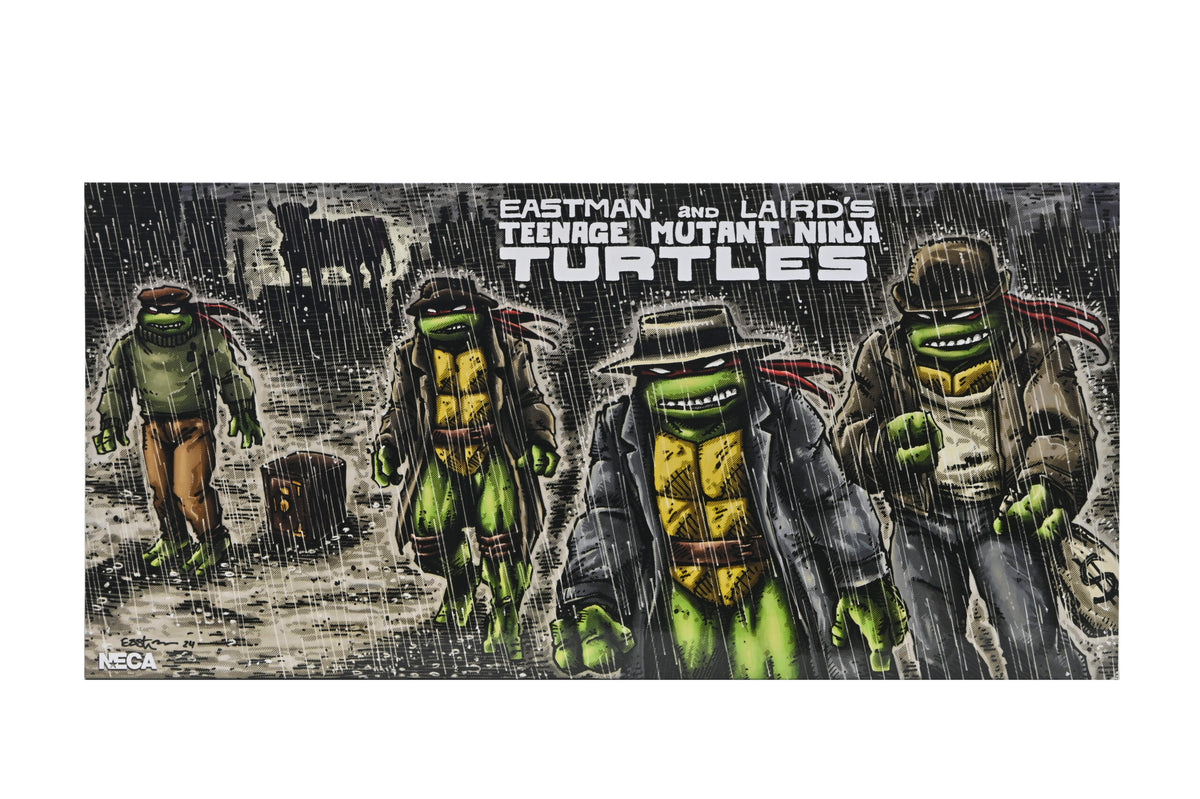 TMNT (MIRAGE COMICS) GANGSTER TURTLES 4-PACK - 7" SCALE ACTOIN FIGURES