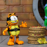 TMNT (ARCHIE COMICS) X GARFIELD ULTIMATE GARFELLO &amp; ODIE - 7" SCALE ACTION FIGURES
