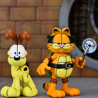 TMNT (ARCHIE COMICS) X GARFIELD ULTIMATE GARFELLO &amp; ODIE - 7" SCALE ACTION FIGURES - Packaging
