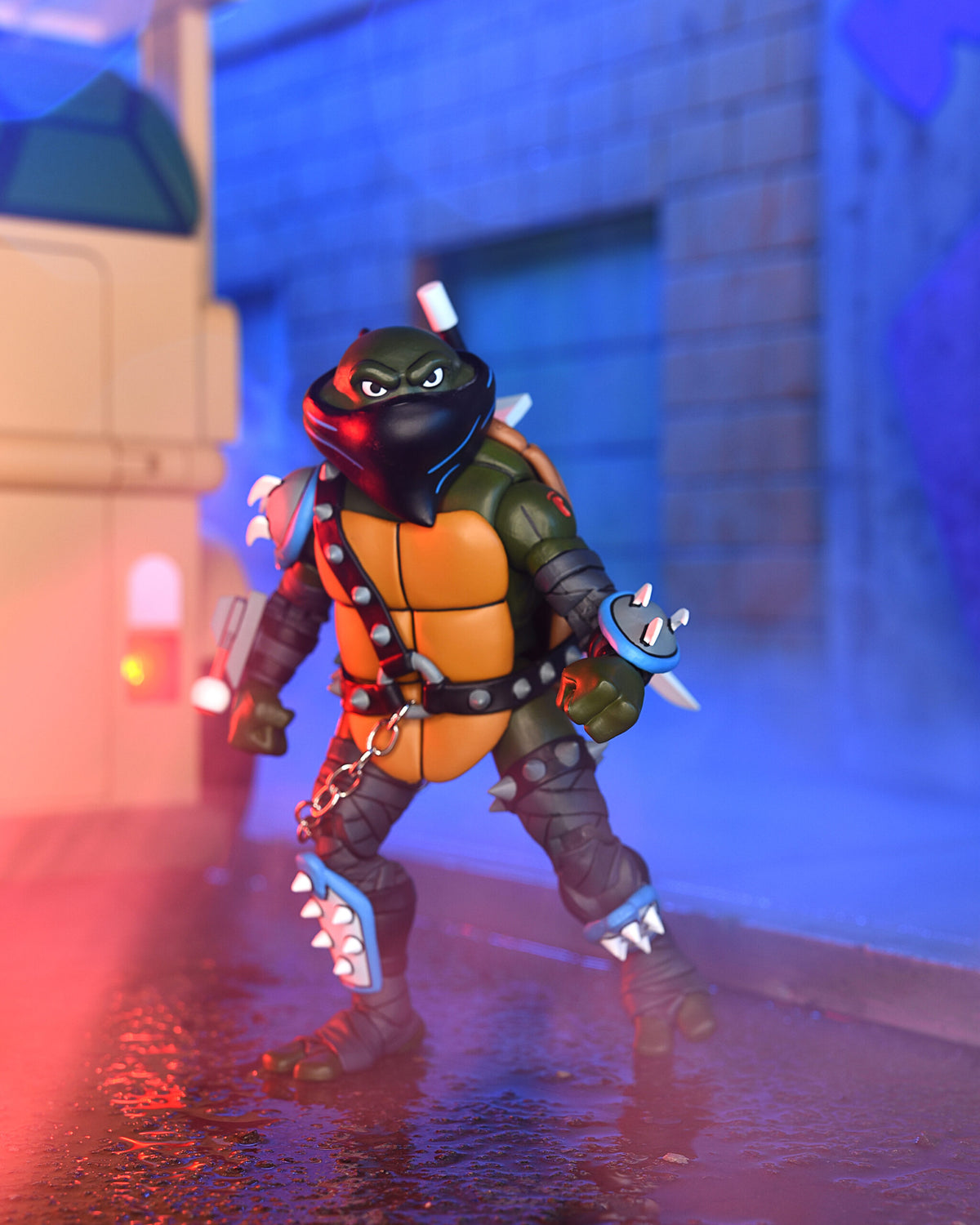 TMNT (CARTOON) ULTIMATE DARK LEO - 7" SCALE ACTION FIGURE - Back