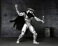 TMNT FOOT ASSASSIN BLACK &amp; WHITE (MIRAGE COMICS) - 7" SCALE ACTION FIGURE - Side
