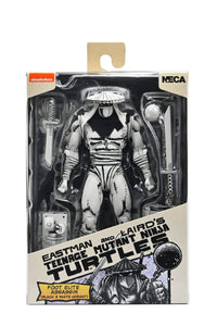 TMNT FOOT ASSASSIN BLACK &amp; WHITE (MIRAGE COMICS) - 7" SCALE ACTION FIGURE