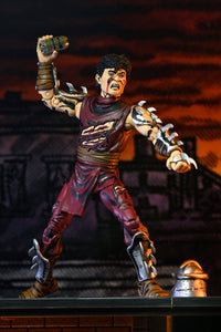 TMNT BATTLE DAMAGED SHREDDER (MIRAGE COMICS) - 7" SCALE ACTION FIGURE - Packaging